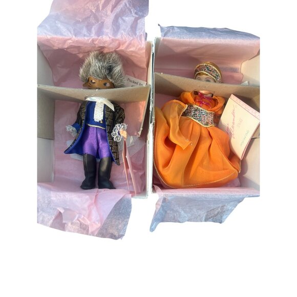 Vintage Madame Alexander Dolls Limited Edition Beauty Beast 140486 140487 NEW - Picture 1 of 8